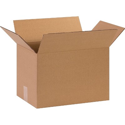 The Packaging Wholesalers 15 x 10 x 10 Shipping Boxes 32 ECT Brown BS151010