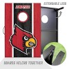 NCAA Louisville Cardinals 2'x3' MDF Toss Game Set - 3 of 4