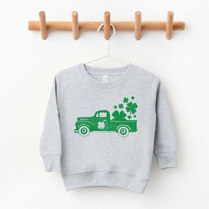 The Juniper Shop Shamrock Truck Toddler Graphic Sweatshirt - 1 of 3