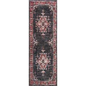 Nuloom Wild Orchid Pet Friendly Machine Washable Area Rug - 1 of 4