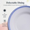 Portmeirion Potter's Brushstroke Salad Plate, Set of 4 - Blue - 4 of 4