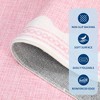 Modern Washable Living Room Rug, Bordered Printed Rug with Non-Slip Backing, Low Pile Stain Resistant Indoor Rug for Bedroom - 4 of 4