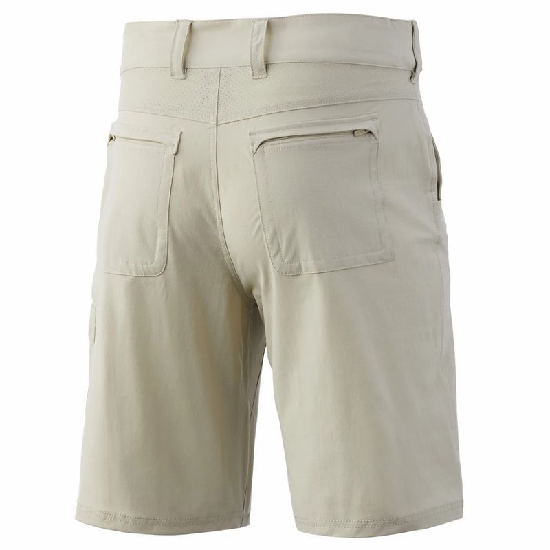 HUK Men's Next Level 10" Quick-Drying Performance Fishing Shorts with UPF 30+ Sun Protection, 2 of 3