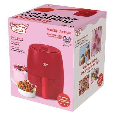 yummy  So Yummy by bella C6 2qt Compact Air Fryer 1200W | eBay