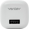 Ventev 12W Usb A Universal Mini Wall Charger And Usb A To Apple Lightning Cable White - 2 of 4
