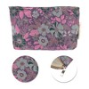 Unique Bargains Vintage Embossment Flower Makeup Bag 1 Pc - 4 of 4