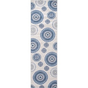 Nuloom Andi Textured Geometric Indoor and Outdoor Patio Area Rug - 1 of 4