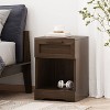 Industrial Delaney 1-Drawer Nightstand for living room and bedroom-Christopher Knight Home - 3 of 4