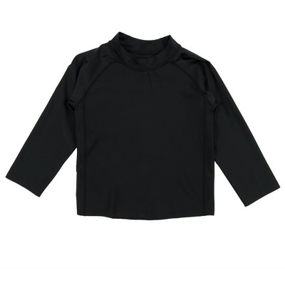 Leveret Toddler Long Sleeve Rash Guard Black 18-24 Month : Target