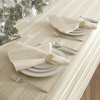 Elrene Denley Stripe Jacquard Stain Resistant Tablecloth ~ Elrene Home Fashions - 3 of 3