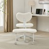 Racxily Meditation Chair Plus, Cross Legged Chair with Wheels, ADHD Chair, Criss Cross Desk Chair with Lumbar Support and Adjustable Stool - 2 of 4