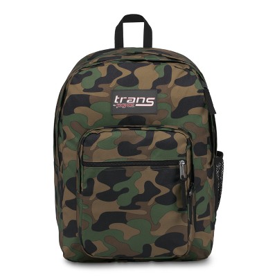 camo green backpack