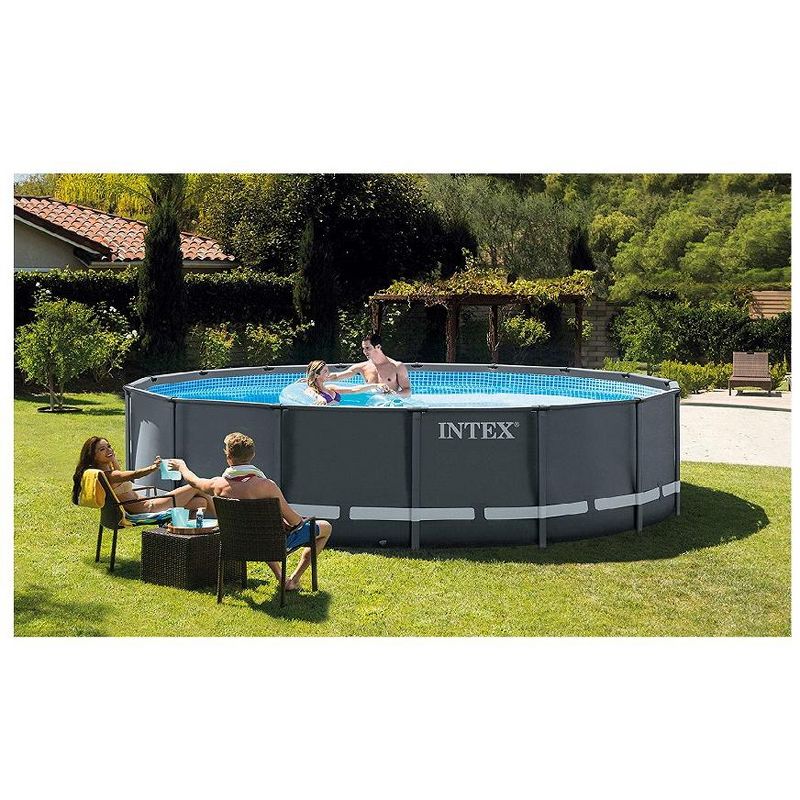 Intex 16ft X 48in Ultra XTR Pool Set with Sand Filter Pump, Ladder, Ground Cloth & Pool Cover, 2 of 4