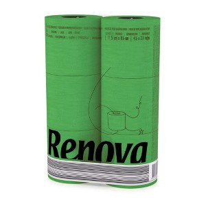 Roll-Lux Premium Soft 3-Ply 140-Sheet Kelly Green Toilet Paper Rolls - 1 of 4