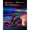 24V Go Kart for Kids 8-12 Years, 300W*2 Extra Powerful Motors, 8.1MPH High Speed Drifting with Music,Max Load 175Lbs Outdoor Ride On Toy for Teens - 2 of 4