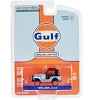 1976 Jeep CJ-5 Light Blue with Blue and Orange Stripes "Gulf Oil Special Edition" Series 2 1/64 Diecast Model Car by Greenlight - 3 of 3