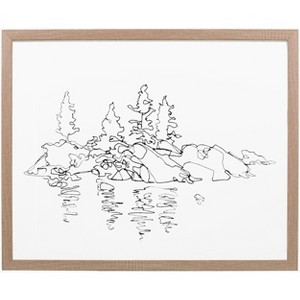 Mark & Day Hollyn Modern Wall Art - 1 of 2