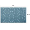 VECELO Front Door Mat Welcome Mat, Absorbent Muddy Kitchen Rugs, Non-Slip Rubber Backing Doormat - 3 of 4