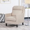 28.25'' Upholstered Club Chair with Waterfall Back, Tapered Legs, Rubberwood Legs and Plush Seating - 3 of 4