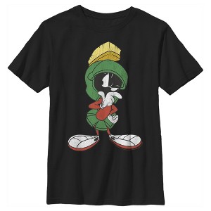 Boy's Looney Tunes Marvin the Martian Thinking T-Shirt - 1 of 4