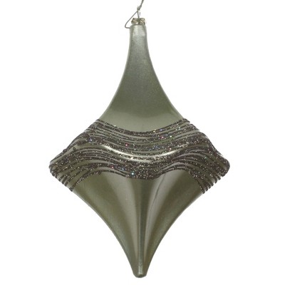 Vickerman Candy Glitter Drop Christmas Ornament
