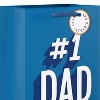 Father's Day Large Gift Bag Number 1 Dad - 3 of 4