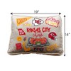 NFL Kansas City Chiefs Loco Fan Canvas Decor Throw Pillow - 3 of 3