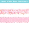 Unique Bargains Waterproof Flat Elastic Crafts Sewing Dress Sequins Trim Ribbon - 2 of 4