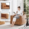 360°Swivel Reading Chair,Comfy Ergonomic Backrest Single Sofa for Living Room - 3 of 4