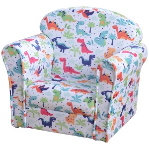 Yinvani Kids Sofa Chair, Toddler Sofa, Upholstered Baby Sofa for 18-36 Months for Bedroom, Livingroom, Playroom - 1 of 4
