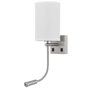 Cal Lakewood - 1 Light Wall Mount with Reading Lamp in Modern Style-23.5 Inches Tall and 6 Inches Wide - 1 of 4