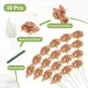 Unique Bargains Silk Realistic Handmade Artificial Flowers 30 Pcs - 3 of 4