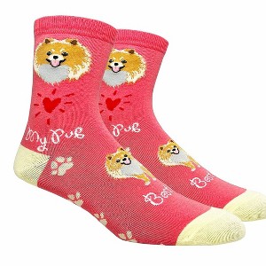 My Pup Series of FineFit Dog Socks from the Sock Panda (Adult Medium) - 1 of 3