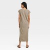 Women's Short Sleeve Midi T-Shirt Dress - Universal Thread™ - 2 of 3