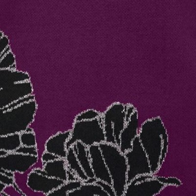 deep berry metallic floral