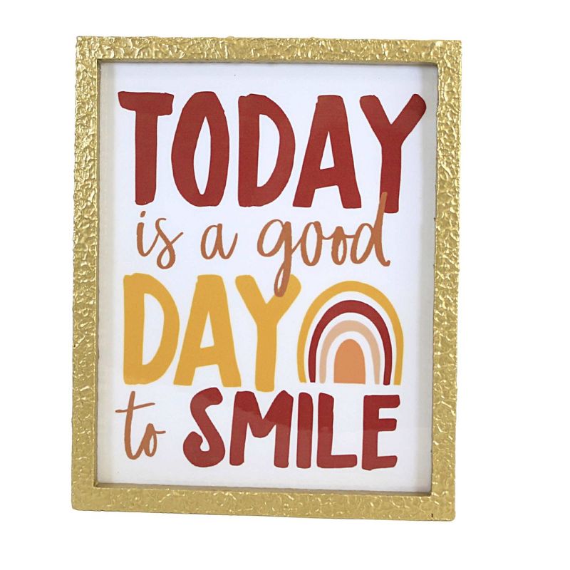 Home Decor 10.0 Inch Inspirational Wall Plaque Positive Attitude Wall Signs, 1 of 4