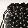 Beaded Polka Dot Drawstring Bucket Bag - kate spade new york x Target Black/White - 4 of 4