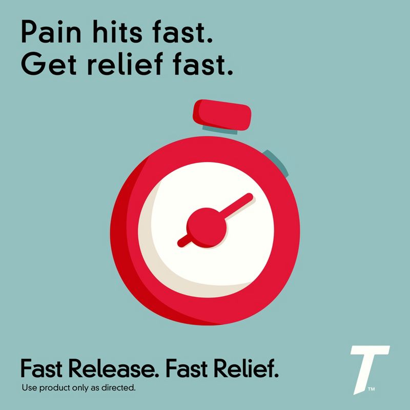 Tylenol Extra Strength Pain Reliever & Fever Reducer Rapid Release Gelcaps - Acetaminophen, 5 of 13