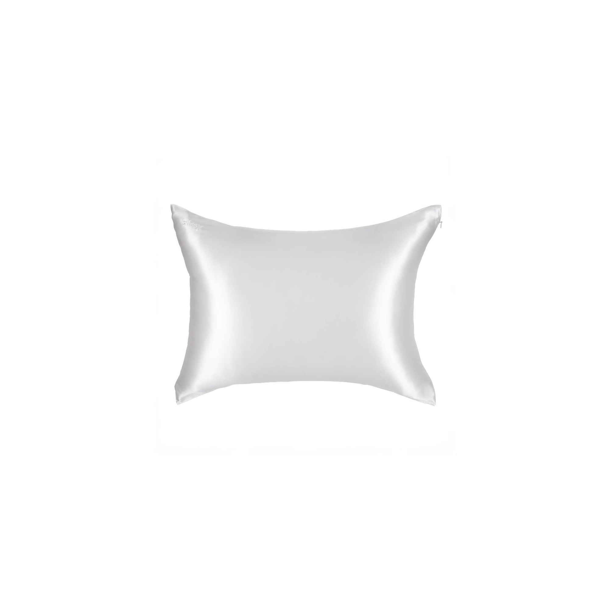 Blissy King 600 Thread Count Silk Pillowcase Ivory White