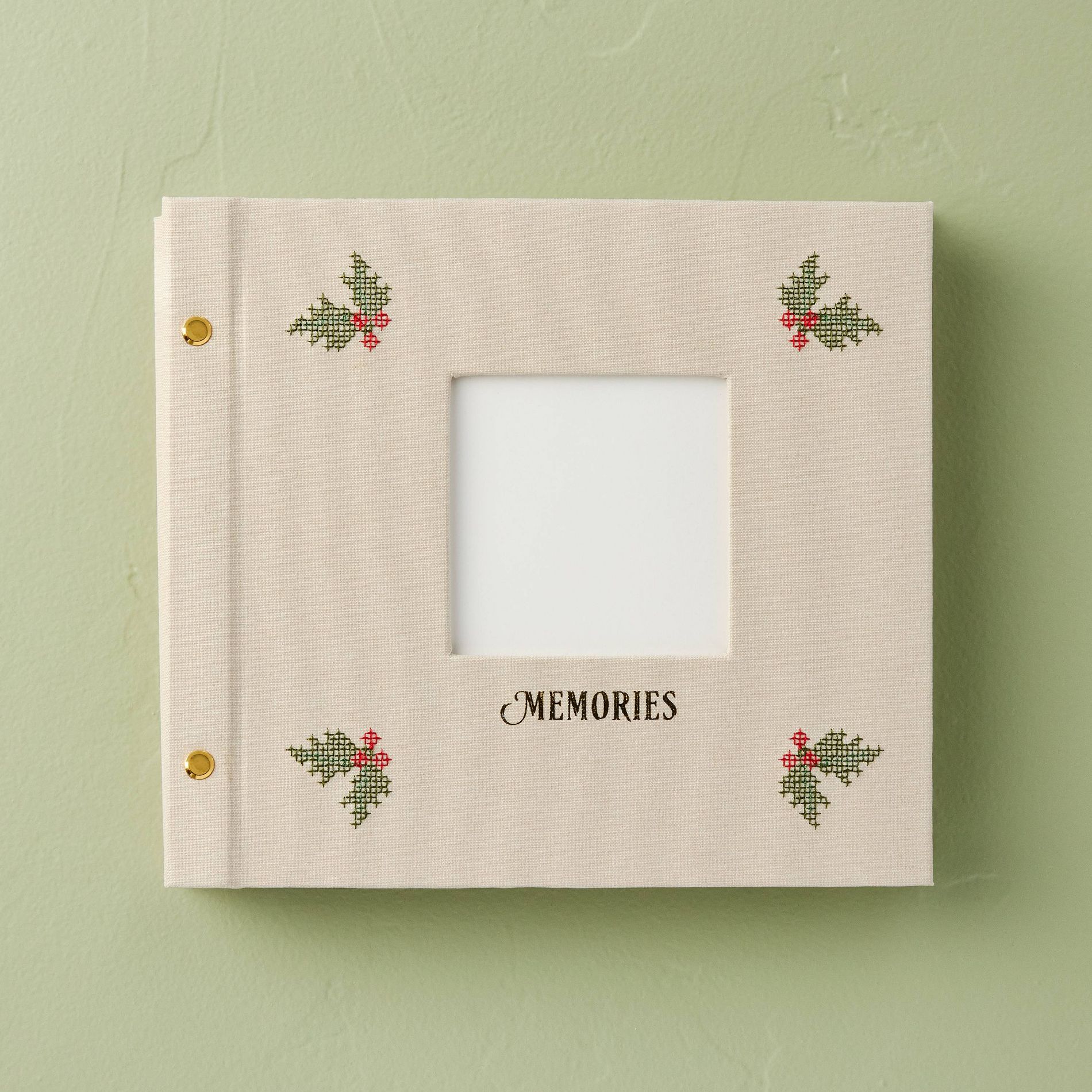 9"x10" Cross Stitch Memory Book - Hearth & Hand™ with Magnolia
