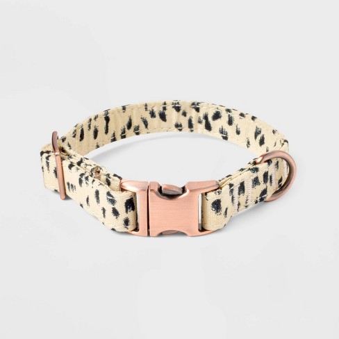 Cheetah print dog clearance collar