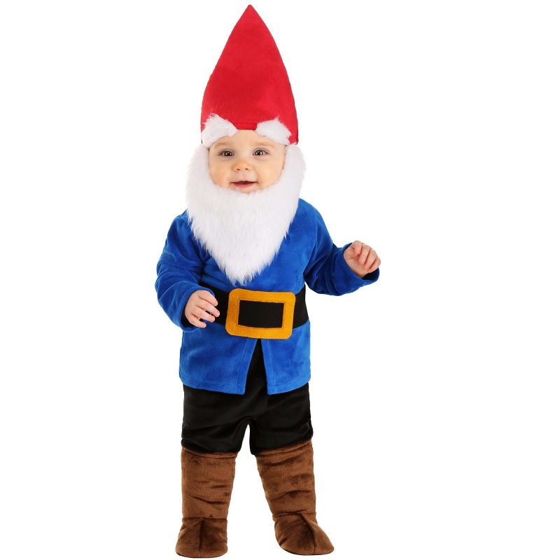 HalloweenCostumes.com Infant Garden Gnome Costume, 3 of 5