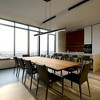 LLHZSY 47 3/5" Modern Dimmable LED Linear Chandelier Kitchen Island Pendant Light for Living/ Dining Room - 3 of 4