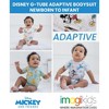 Disney G-Tube Adaptive Baby Bodysuit Mickey Mouse Lion King Winnie the Pooh Pluto Simba Piglet Newborn to Toddler - 2 of 4