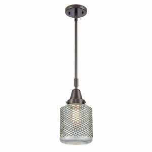 Stanton - 1 Light Stem Hung Mini Pendant In Industrial Style-13.13 Inches Tall and 6 Inches Wide - 1 of 1