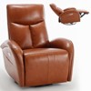 NicBex Recliner Chair Rocking Chair Recliner Swivel Accent Chair with Lumbar Support Reading Chair with USB Ports for Living Room - 2 of 4