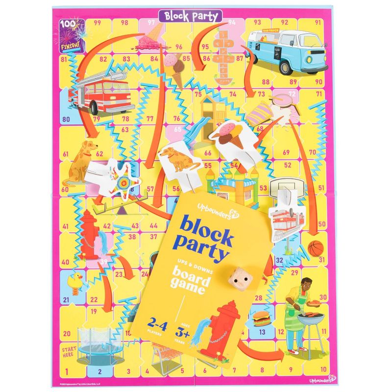 Upbounders by Little Likes Kids Block Party Board Game, 3 of 5