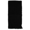 Clear Creek Men's Soft Solid Color Winter Scarf with Fringe - 2 of 3