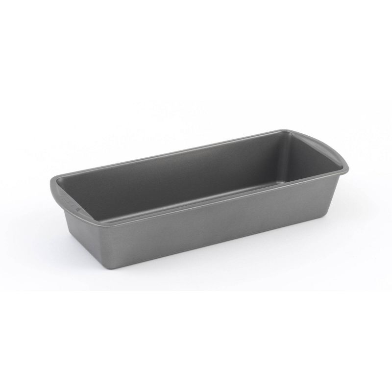 GoodCook 13&#34;x5&#34; XL Nonstick Steel Long Loaf Bread Pan Gray, 3 of 7