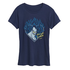 Women's - Disney Villains - Love You To Death Short Sleeve Graphic T-Shirt - 1 of 4